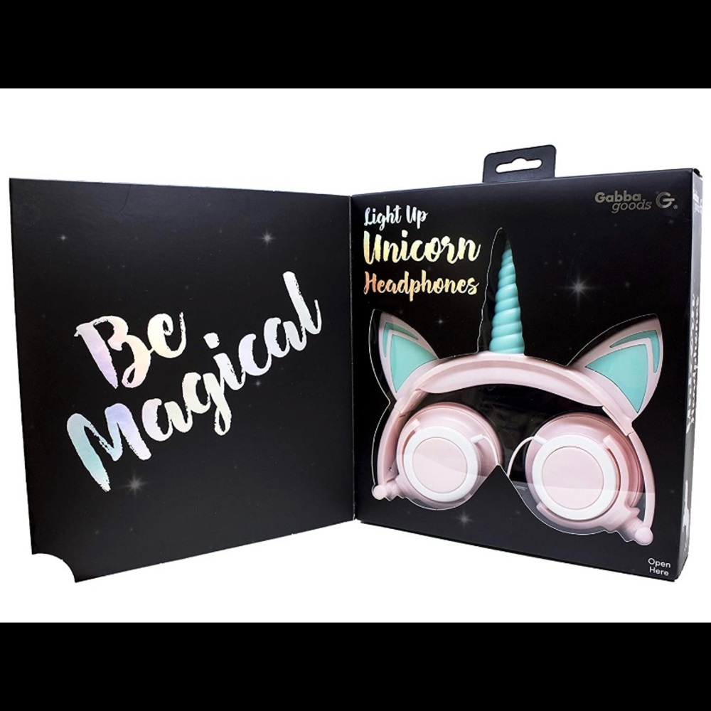 New light up unicorn headphones
